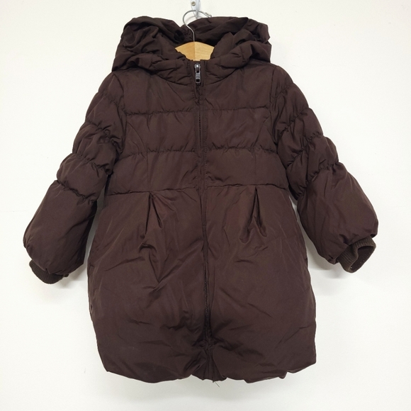 GAP Other - Baby Gap toddler girl 3T Brown puffer coat